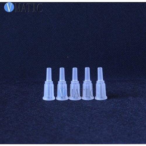 Free Shipping Dispensing Connector Plastic Dispensing Syringes Adapter 10Pcs