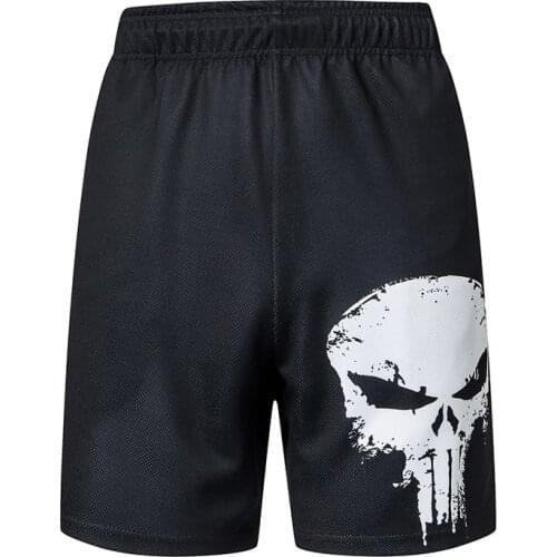 New Fashion Men Sports Beach Shorts Trouser Bodybuilding Sweatpants Fitness Superhero Jogger Casual Gym Men Shorts