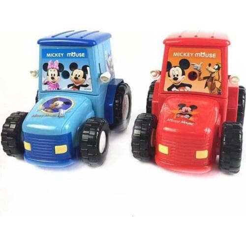 Disney Mickey Minnie Pencil Sharpener Cartoon Car Shape Alloy Knife Sharpener Creative Toy Office School Supplies Gift