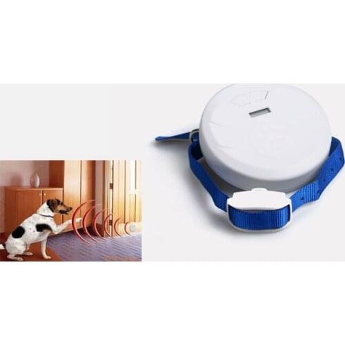 Ultrasonic transmitting pet training supplier Automatic pet fence device wireless control Indoor fencing system for 2 dogs