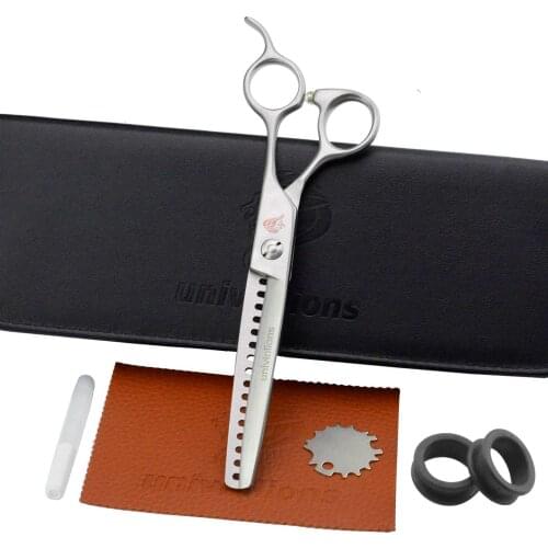 Univinlions 7 Inch Pet Grooming Scissor Pet Thinning Shears Dog Cat Hair Styling Tools Animal Clippers Pet Hair Trimming Scissor