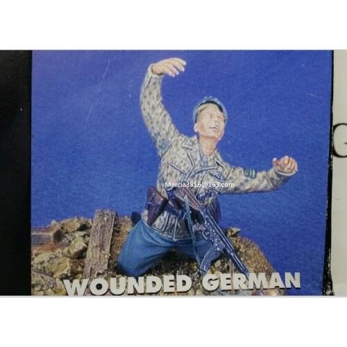 1/35 scale German soldier shot (including platform) WWII miniatures Resin Model Kit figure Free Shipping