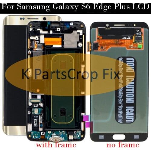 For Samsung Galaxy S6 Edge Plus LCD G928 G928F Display Touch Screen Assembly Replacement For 5.7" SAMSUNG S6 Edge Plus LCD+frame