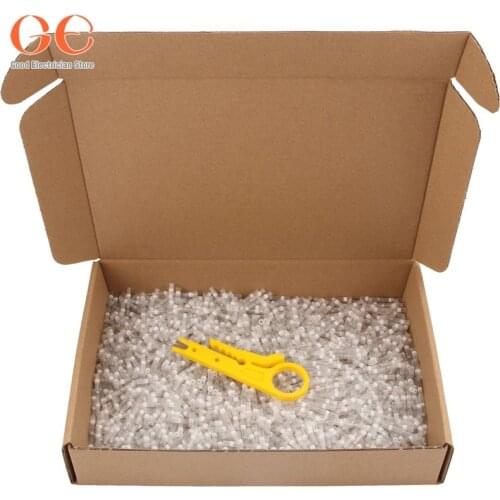 AWG26 -24 100/300/500PCS Heat Shrink Solder Sleeve Insulated Waterproof Electrical Butt Splice Wire Connectors Terminals Kit