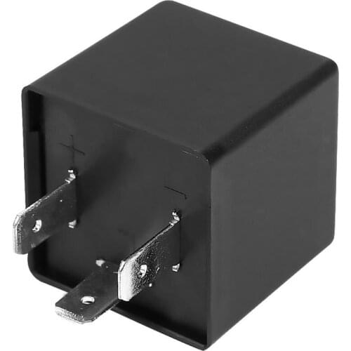 3-Pin CF14 JL02 EP35 LED Electronic Car Flasher Relay 12V Fix LED Ligh for Turn Signal Hyper Flash Blinking Light DC Motorcycle