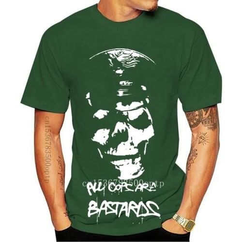 New Men tshirt ACAB ALL COPS ARE BASTARDS T SHIRT Slim Fit T Shirt women T-Shirt tees top