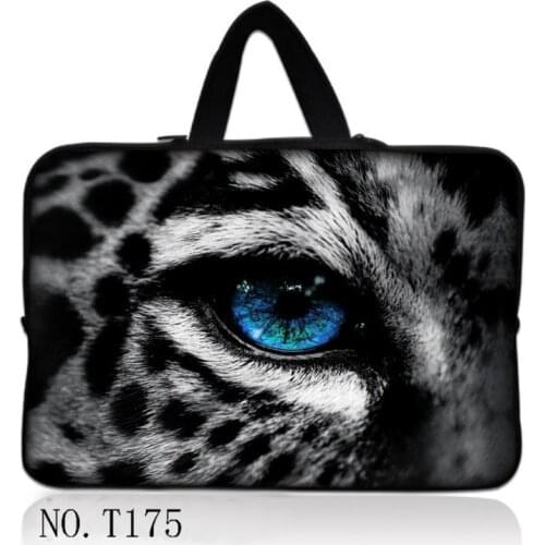 SnowLeopard Eye 13.3 15.6 17.3 Laptop bag 10 12 13 14 15 15.4 17.4 Notebook Handle Bag for ipad/macbook air/pro/lenovo laptop