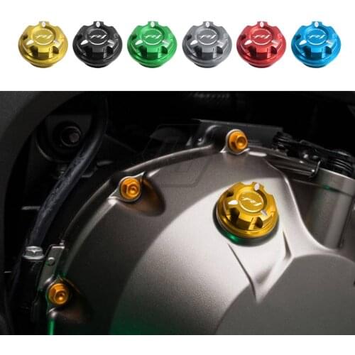 Motorcycle Engine Oil Cap Bolt Screw Filler Cover Case for Yamaha FZ1 Fazer After 2006