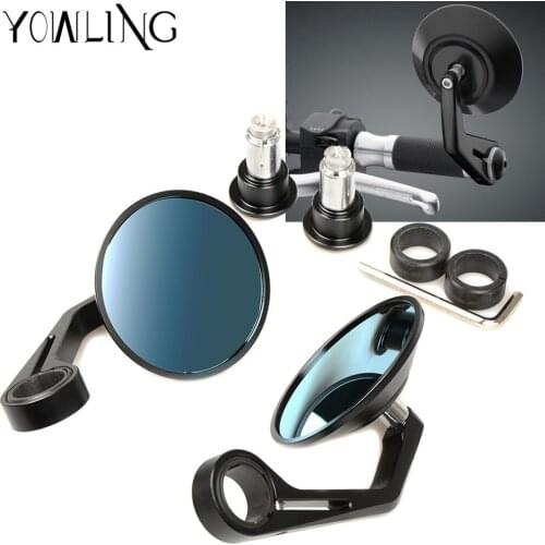 Motorcycle Mirror Handle Bar Mirror Rearview Mirror For KAWASAKI Z250 Z300 Z650 Z750 Z800 Z900 Z1000 Z1000SX Z750S Z250SL