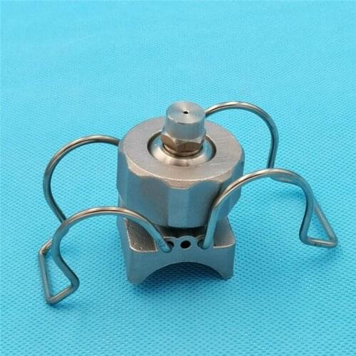 Clip spray nozzle 32mm to 35mm pipe(1 inch) out diam,industrial cleaning fan/cone clip nozzle,SS adjustable ball clamp nozzle