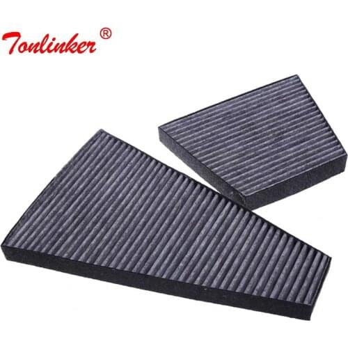 Cabin Filter For Volkswagen PHAETON 3D 3.0 3.2 V6/4.2 V8/5.0 V10/6.0 W12 4motion Model 2002 2003 2004 2005-2016 1Pcs Filter Set