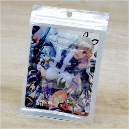 SH Studio upgrade parts of Double tail hairstyle for 1/12 scale ASRA mobile suit girl kids toys