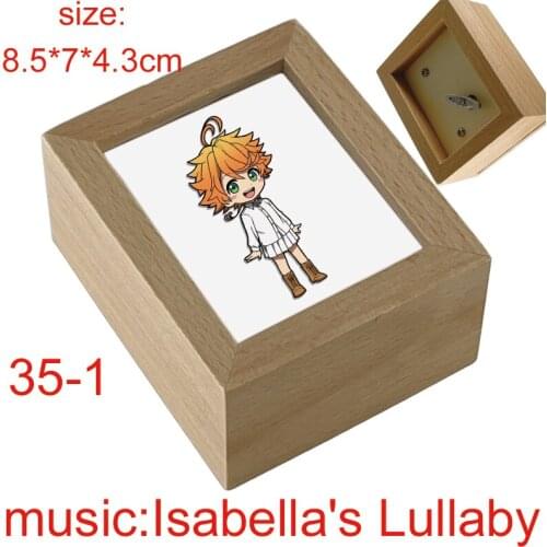 Yakuso no Neverland Promised Neverland Isabella lullaby wind up photo frame music box wife girlfriend new year Christmas gift