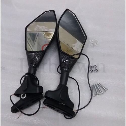 Motorcycle Rearview Mirror with turning light For Daytona 600 675 2003 2004 2005 2006 2007 2008 2009 2010 2011 2012 2013
