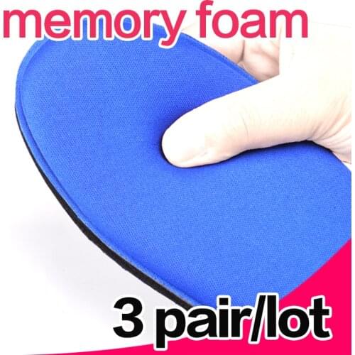3 pair Slow rebound memory foam insole for men and women sports ventilation shock absorption odor absorption sweat absorption