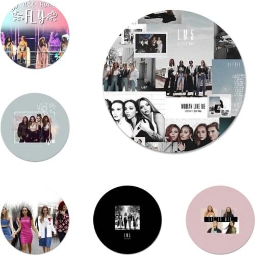58mm Little Mix Girl Kitchen Home Decor Refrigerator Magnetic Stickers bottle Beer Opener