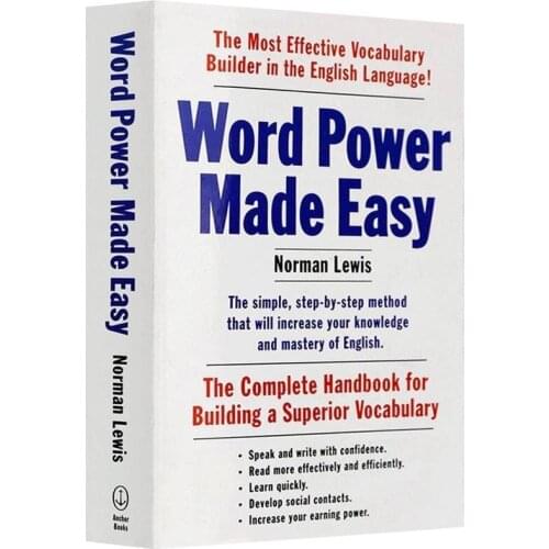 English original Word Power Made Easy learning vocabulary words force the latest version of the book