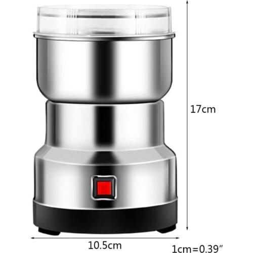 Electric Coffee Grinder Multifunction Stainless Steel Blade Spice Mill Blender