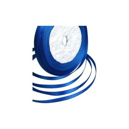 [ Fly Eagle ] 6MM ROYAL BLUE SATIN RIBBON 25 YARD DIY 10 ROLLS WEDDING