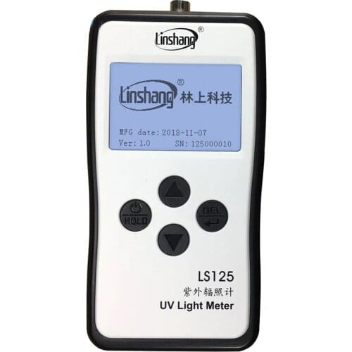 UV Light Meter Energy Meter Ultraviolet Intensity Meter LS125 with UVALED-X3 Probe for Intensity and Energy Testing of UVA UVV