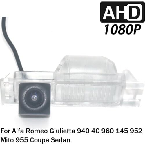 ZJCGO Car Rear View Reverse Backup Parking Reversing Camera for Alfa Romeo Giulietta 940 4C 960 145 952 Mito 955 Coupe Sedan