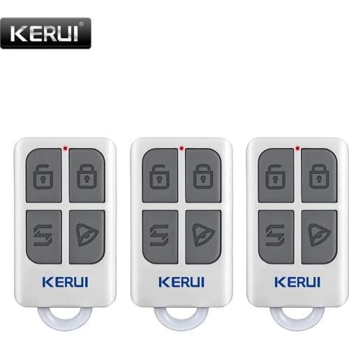 KERUI 3pcs Wireless Remote Control For W1 W2 W17 W18 W19 G18 G19 G183 G193 8218G 8219G Home Security Alarm System Controller