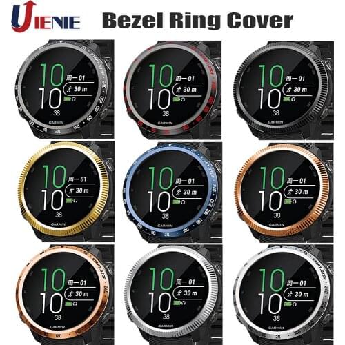 Watch Bezel Ring Frame for Garmin Forerunner 645 Music Bezel Styling Case Cover Stainless Steel Protection Shell for 645