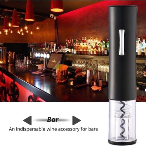 New Automatic Corkscrew Electric Type Work With Batteries Grape/Red Wine Bottle Opener Suitable For Appointment Formal Dinner