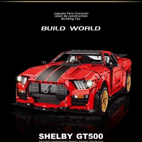 High-Tech Sports Car Model K135 City Racing Series Children Assembling Toy Building Blocks Gift