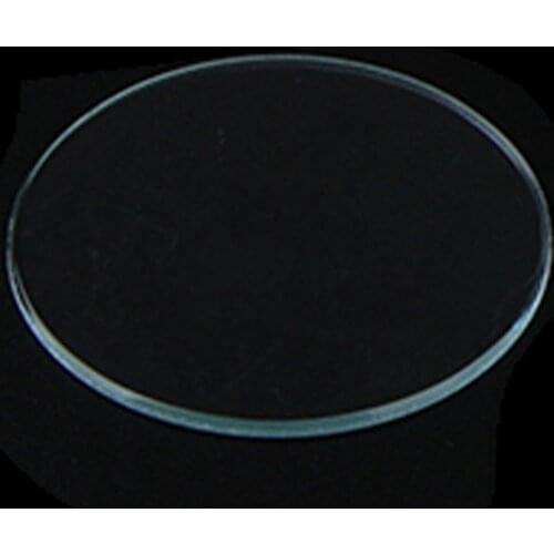 0.15cm Thick Dome Transparent Artificial Glass Watch Crystal 31.5mm-38.5mm