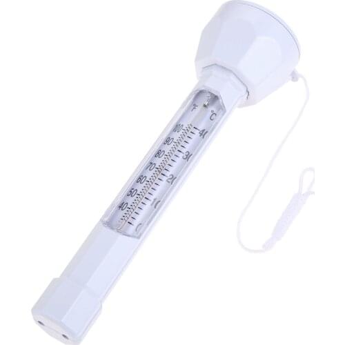 1pc Floating Swimming Pool Thermometer Water Temperature Gauge 23cm Meter Tester Swim Baby Bathing Hot Tub Fahrenheit/Celsius