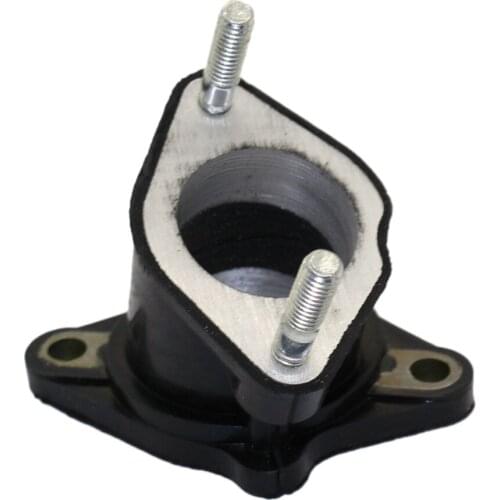 1 Piece Intake Manifold Rubber Intake Manifold Carburetor Aluminum + Rubber For CG125ccm / 150ccm / 200ccm