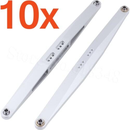 10Pairs/Lot Aluminum Rear Lower Suspension Arm Link Lever for 1/7 Traxxas Unlimited Desert Racer UDR Upgrade Parts