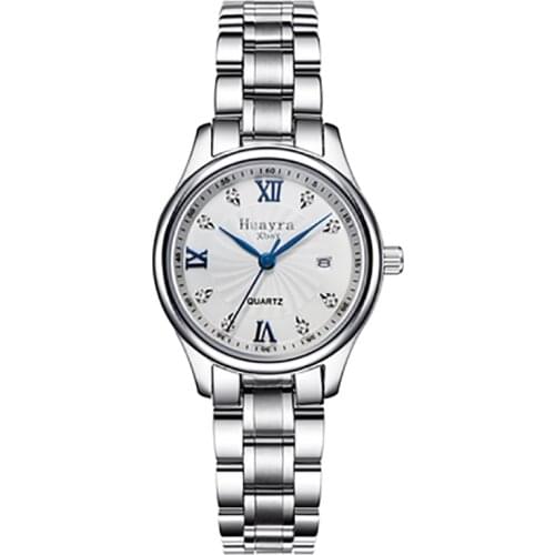 29mmLuxury fashion ladies quartz watch sapphire glass waterproof calendar stainless steel band ladies top brand bracelet