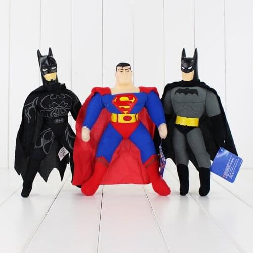 3pcs/lot American Movie Super Hero Plush Toys Anime Soft Stuffed Plush Dolls Great Gifts