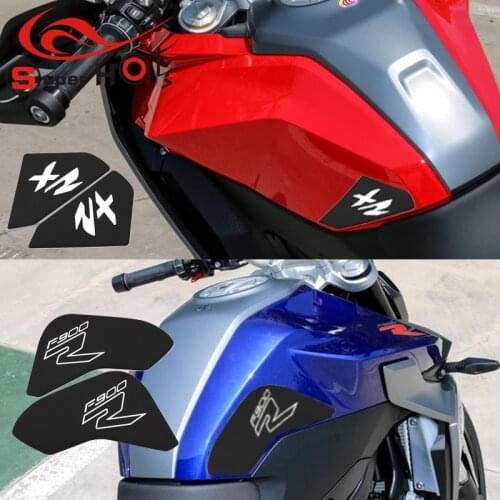 For BMW F900R F900XR F 900R 900XR 900 R XR Accessories Tank Pad Protector Sticker Decal Gas Knee Grip Tank Traction Pad Side