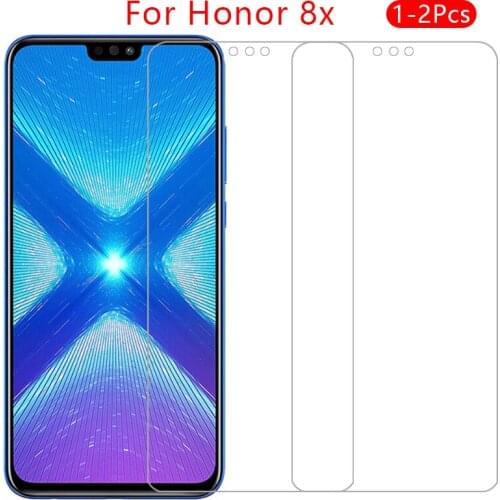 Case on honor 8x cover tempered glass screen protector for huawei honer 8x 8 x x8 honor8x 6.5 protective phone coque accessories