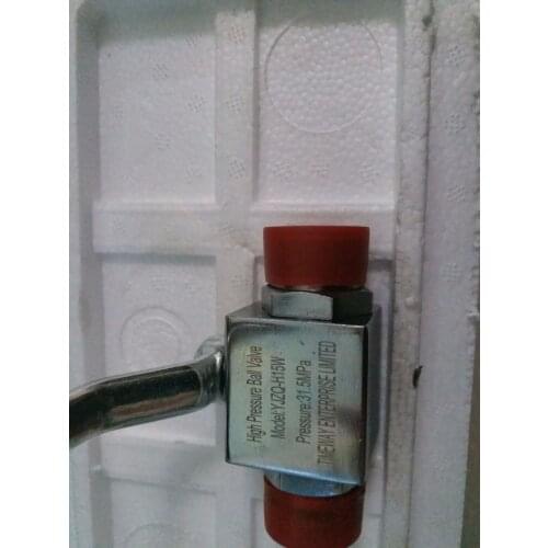 Hydraulic valve YJZQ-H15W High pressure ball valve female thread