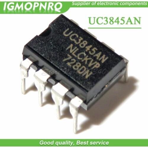 10pcs UC3845AN UC3845 DIP-8 Switching Controllers Current Mode new original