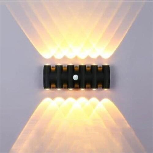 Garden Balcony Villa Front Door Security Wall Light Corridor Aisle Exterior Wall Lamp Outdoor Motion Sensor Wall Lamp