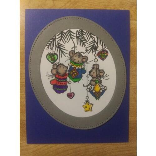 Mouse Transparent Silicone Clear Rubber Stamp Sheet Cling Scrapbooking DIY Cute Pattern Photo Album Paper Card Decor Stamp