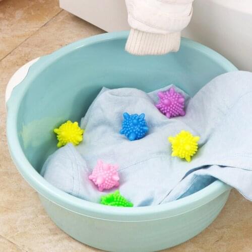 20Pcs Anti-winding Laundry Ball for Household Cleaning Washing Machine Clothes Softener Starfish Shape Solid Cleaning Balls