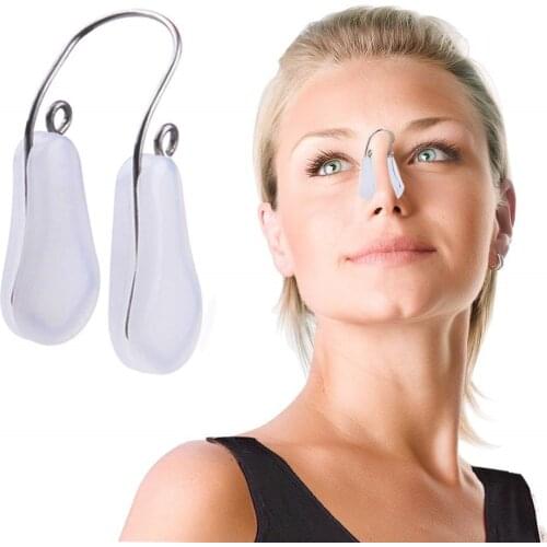 Magic Nose Shaper Clip Nose Up Lifting Shaping Bridge Straightening Beauty Slimmer Device Soft Silicone Hurt Orthotic Corrector