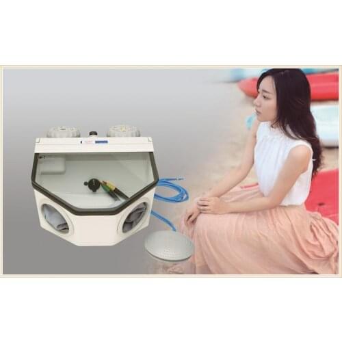 Jewelry Tools 220V NEW Sandblasting Machine with 2 pens Dental Sandblasting Equipment