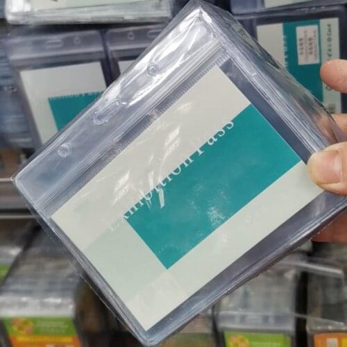 20PCS Health Card Vaccine Card Protective Case Waterproof PVC Soft Card Case Protector Holder Note Holder For Printable Document