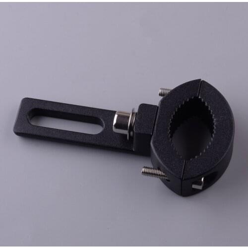 20mm-31mm Spot Fog Driving Head Light Mounting Clamp Holder Fork Mount Bracket Black Aluminum Alloy For Motorcycle Bike