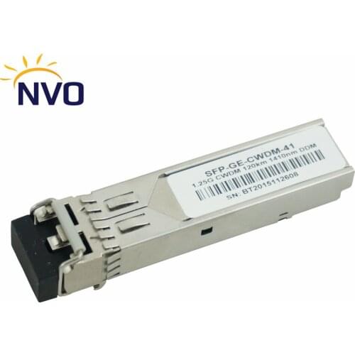 1.25G CWDM SFP 1270nm 1290nm 1310nm 1330nm 1350nm 1370nm 100KM Optic CWDM SFP Transceiver Module with DOM
