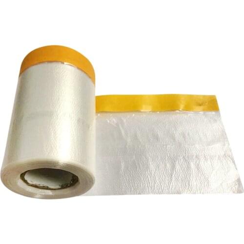 1roll Floor Protective Film Multipurpose Self Adhesive Carpet Protector Transparent Seat Cover Waterproof Car Repair Protective