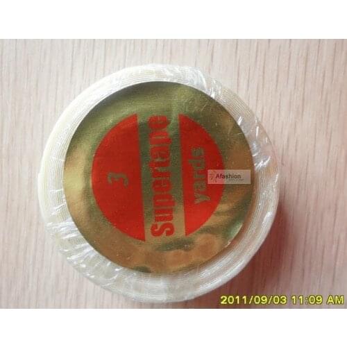 1 roll water proof double sided tape 3 yards for Brazilian Indian women PU hair extensions human wig adhesive glue free shipping