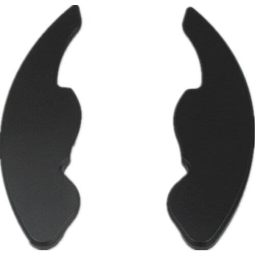 2PCS Car Steering Wheel Paddle Extend DSG Direct Shift Gear Paddle Extension For VW Tiguan Golf 6 MK5 MK6 Jetta GTI R20 R36